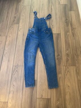 H And M Divided Women’s Overall  size 12 Bib Denim
